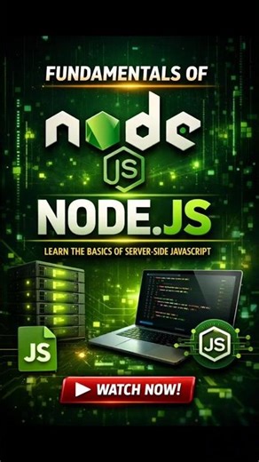 "Fundamentals of Node.js 🔥 | Start in 10 sec"