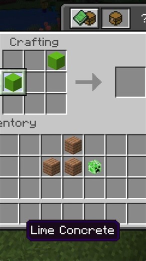 crafting creeper bed moment #minecraft​ #shorts​ #youtube​