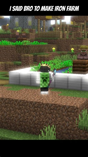 I Told My Friend to Build an Iron Farm... 😭