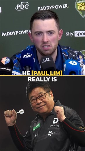 "He really is a legend" 🤩 Luke Humphries was full of admiration for Paul Lim after beating the 71-year-old at the World Darts Championship 🎯 | BBC Sport