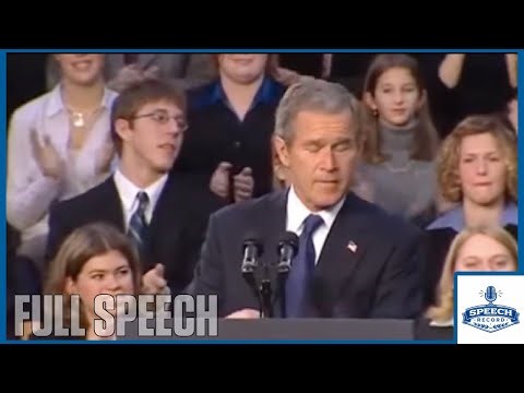 President George W. Bush Signs the No Child Left Behind Act (2002)