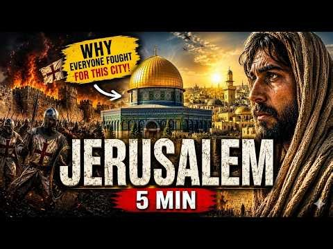 The Entire History of Jerusalem in 5 Minutes (This City Changed the World) 😳