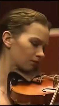 Hilary Hahn Plays Mendelssohn Violin Concerto #violin #hilaryhahn
