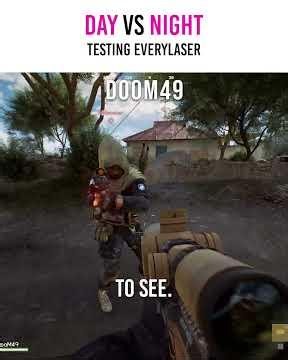🧐DAY vs Night Testing every laser in Battlefield 6