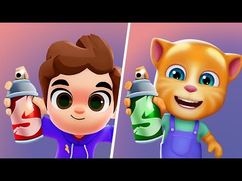 Kooply Run Subway Craft VS Talking Tom Gold Run, Subway Runner Games, Kooply Run Game, Subway Surf