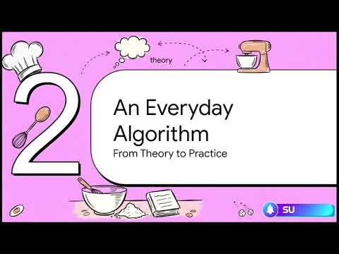 Lecture 5: Developing Basic Algorithms