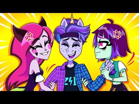 Girls Fight Over His Heart 💘 Pretty Girl VS Smart Girl | Teen-Z Hight School Drama