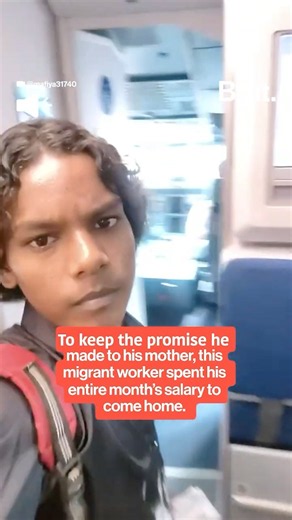 He spent a month’s salary to keep a promise to his mother for Chhath Puja