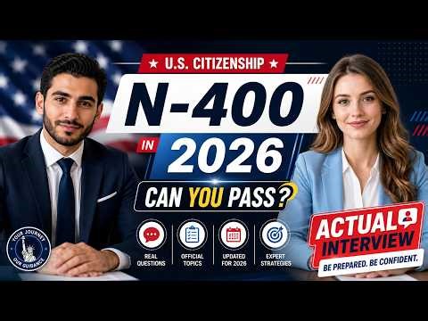 2026, Actual Interview of U.S. citizenship, Full N-400 Naturalization Interview, Small talk #n400