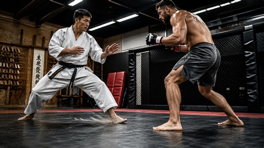 Karate’s hidden footwork lesson exposes the split second MMA fighters keep losing