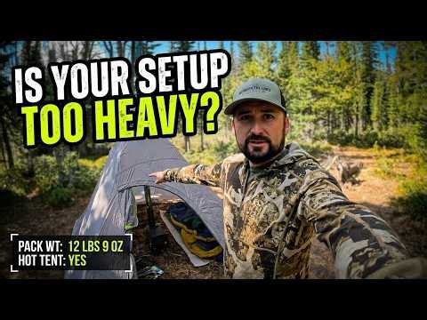 The 12lb Hot Tent Setup That Will Change How You Hunt the Backcountry