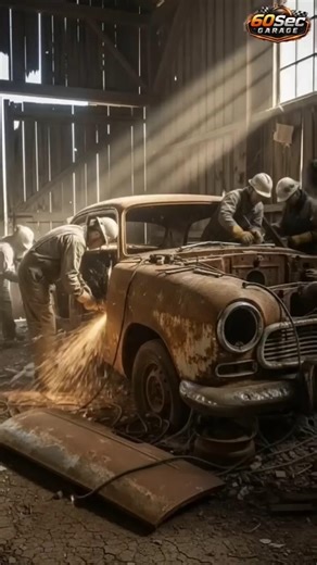 Rusty Barn Find Restored to Brand New! 😳 Extreme Transformation #restoration #automobile #classic