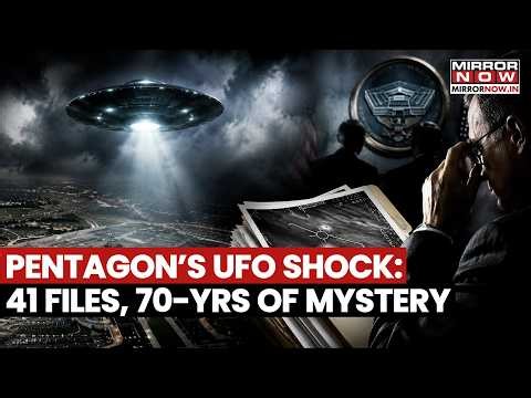 Pentagon Drops 41 New UFO Files: Shocking UAP Videos, Mysterious Orbs & 70 Years Of Hidden Secrets