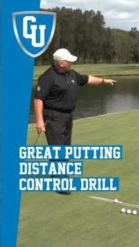 Great Putting Distance Control Drill