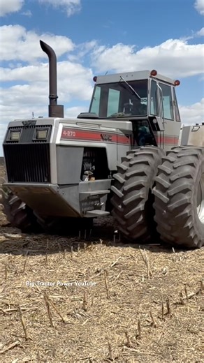 WHITE 4-270 Tractor #bigtractorpower #agco #tractor