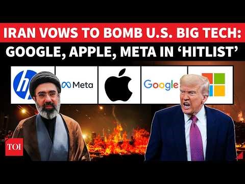 'LEAVE NOW': IRGC's Chilling Signal To U.S Big Tech; Google, Apple, Meta On Iran's Hit List!
