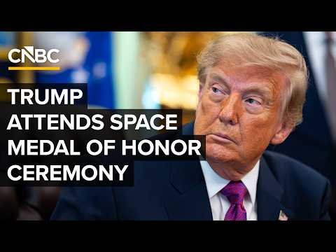 President Trump participates in the Congressional Space Medal of Honor presentation - 8/28/2026