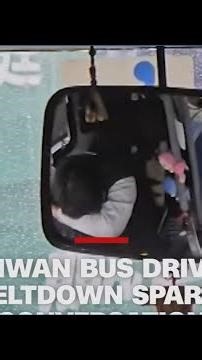 Taiwan bus driver meltdown sparks conversation online