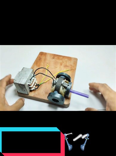 Amazing Free energy generator Ac 220V electricity 800KW Free Energy At Home #f #viral #public #fyp #freeenergy