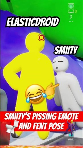 Smii7y Fent Pose Emote IS Insane With ElasticDroid 😂 | Meccha Chameleon