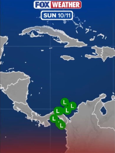 SNEAKY SIGNALS 🌀: AI-powered weather models are picking up on some sneaky signals, hinting at potential tropical development in the western Caribbean over the next 10 days. While it is far too early to pinpoint if a storm will actually form, we're closely monitoring this region as homegrown storms tend to power up here this time of year. #tropics #hurricane #world #foxweather
