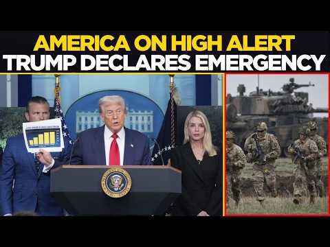BREAKING NEWS LIVE: Trump Issues Urgent Warning, Nation on Edge | Trump's Emergency Announcement