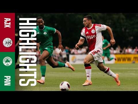 First game of the pre-season 🤝| Highlights Ajax - Panathinaikos | Friendly