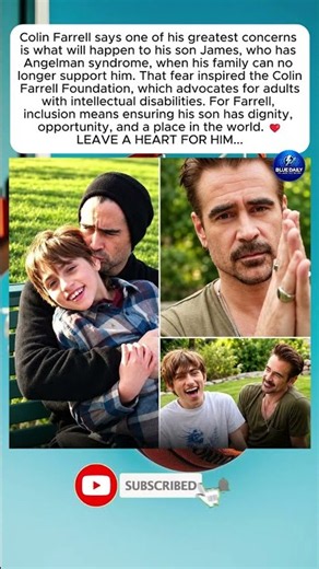 Colin Farrell’s Greatest Fear Is About His Son’s Future ❤️🥹 #shorts