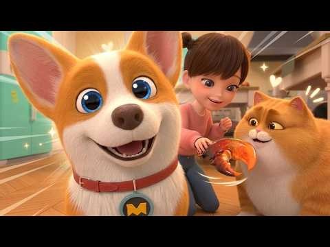 Moco's Most Lovely Moments! 💗🥰 | Flying Moco Full Episodes 🐶 | Funny Cartoon for Kids