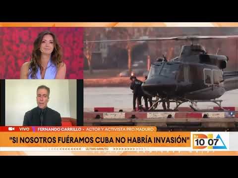 Actor Fernando Carrillo, defensor de Maduro: "Seguramente hubo una traición sin duda alguna"| Tu Día