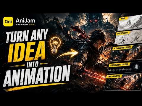 Turn Any Idea Into Animation in Minutes (No Skills Needed)