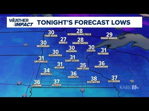 WEATHER: Seasonably cool weather continues