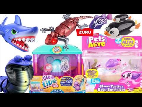 BIG SET| I Bought EVERY Robo Alive Pet! 🐍🦈 Compilation 2026|UNBOXING