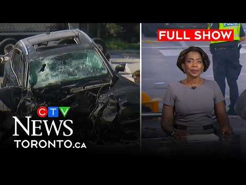 Single-vehicle collision leaves two dead in North York | CTV News Toronto at Six for Sept. 5, 2026