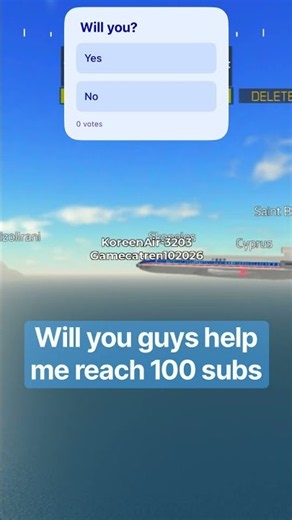 Will you help me get to 100 subs ?#aviation
