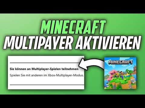 Minecraft Java Multiplayer aktivieren - Mehrspieler geht nicht beheben Anleitung