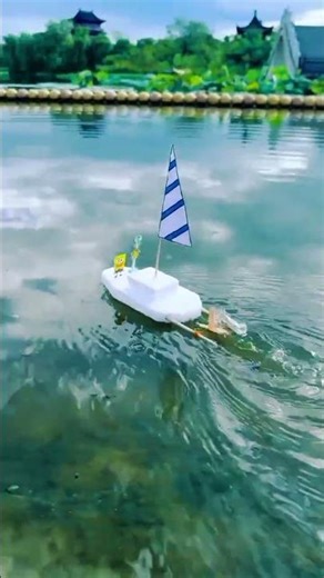 how to make boat ⛵ #diycrafts #experiment #diyscience #DIY #funscience #learnwithfun #science