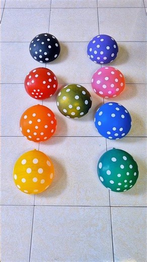 Letter H Popping Balloon Color Orbeez Asmr Video