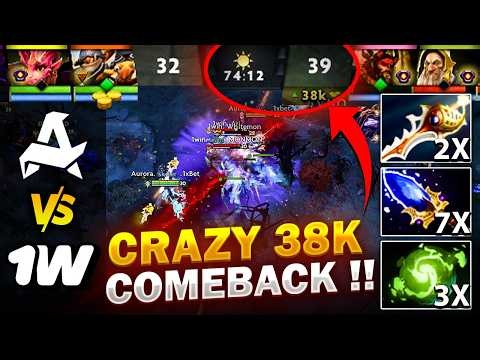 AURORA vs 1WIN TEAM - ABSOLUTE CINEMA COMEBACK MATCH !! BLAST SLAM VIII