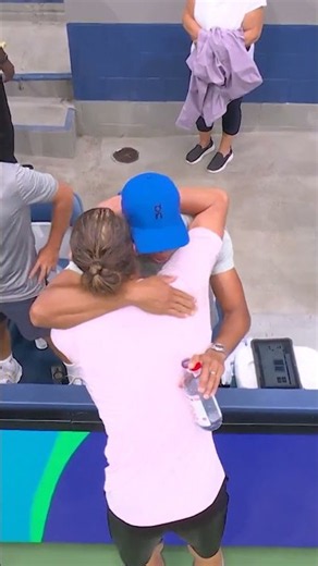 Zverev HUGS Shelton's Dad 🥺