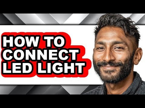 How to Connect Led Light (only Way)