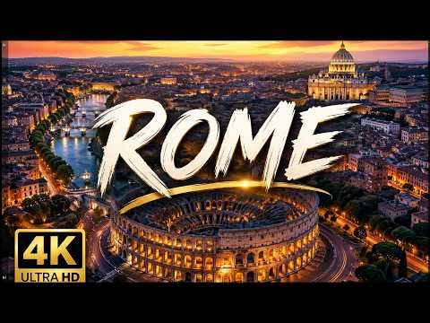 Rome in 4K 🇮🇹 | A Cinematic Journey Through the Eternal City