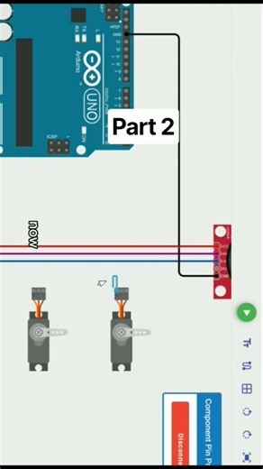 Control 2 Servo Motors with a Joystick using Arduino Uno || Part 2 (Free Simulation)