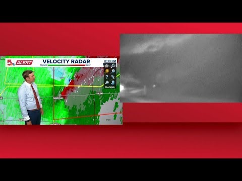 VIDEO: Tornado caught from storm tracker truck; live radar and updates from Missouri