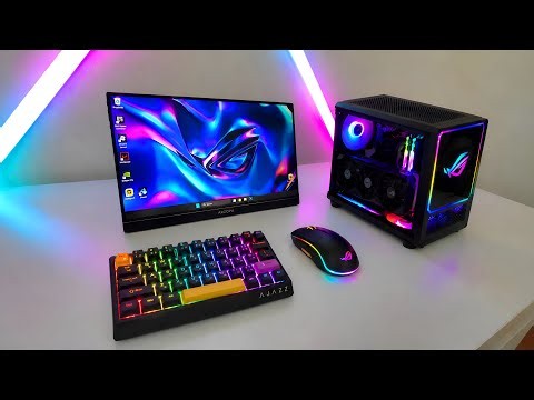 I Bought a SMALL Pro Gaming Setup!