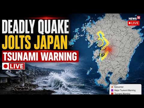 WATCH LIVE: Japan Issues Tsunami Alert After 7.1 Magnitude Earthquake Struck Kumamoto, Kyushu | N18G