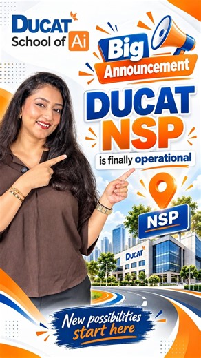 Big Announcement! DUCAT NSP Center is Finally Open | New Possibilities Start Here 🚀