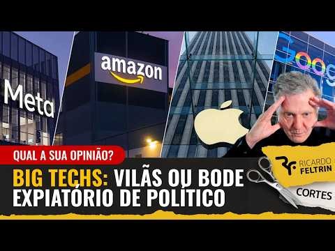 AS BIG TECHS SÃO MESMO AS VILÃS DO MUNDO? #ricardofeltrin
