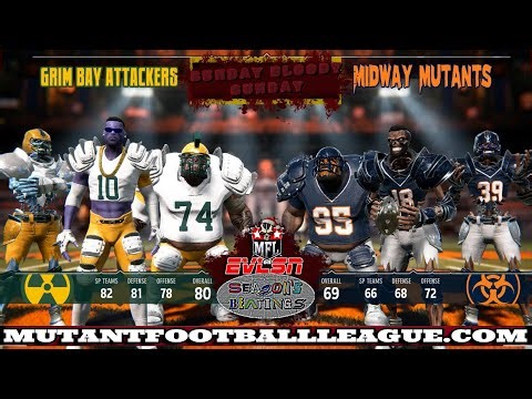Mutant Football League 2 - Gameplay o46 "Attackers vs Mutants"