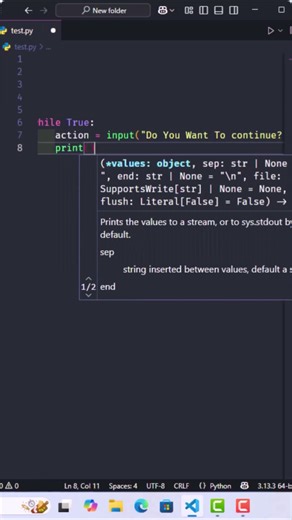 Python Do-While Trick!